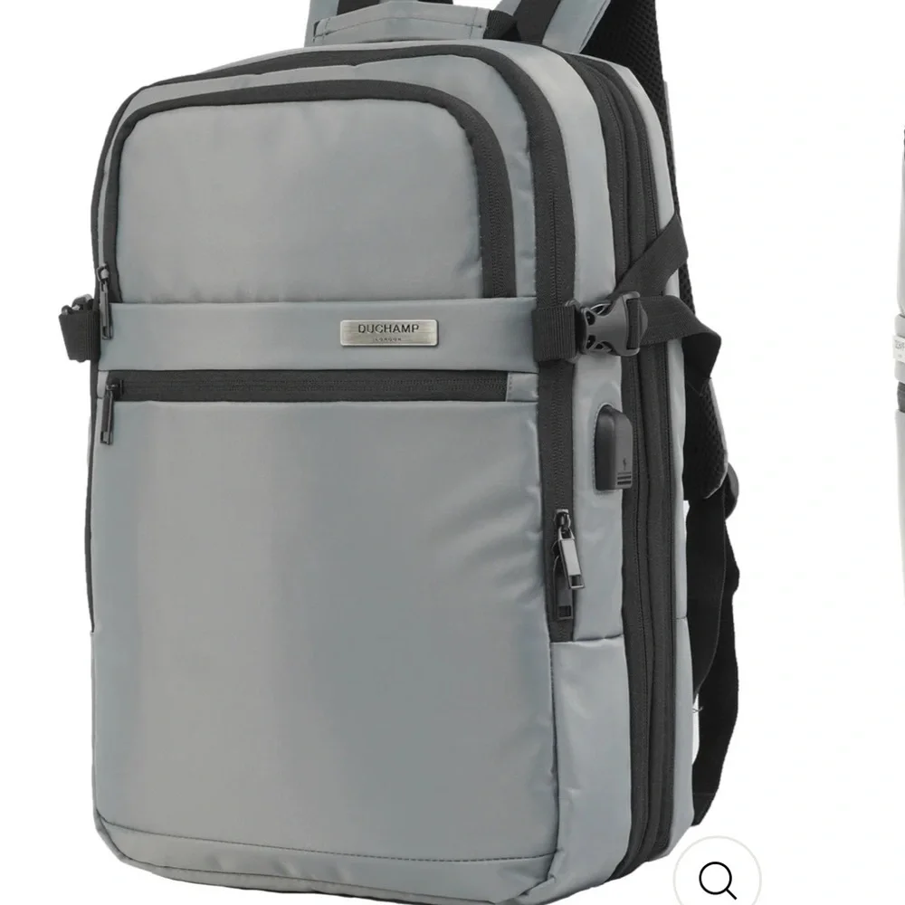 Duchamp London expandable, travel backpack, suitcase, new